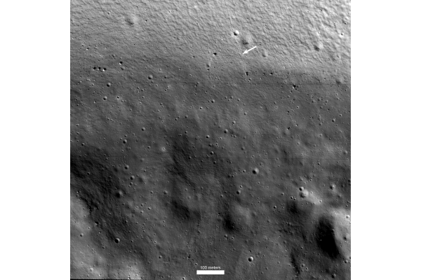 다누리호가 NASA 쉐도우캠으로 촬영한 달 남극사진(사진=쉐도우캠 프로젝트 홈페이지)