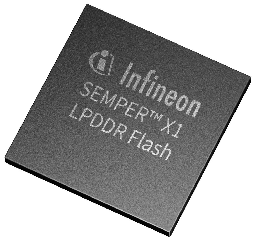 인피이언이 최초로 개발한 LPDDR 플래시 메모리 SEMPER X1