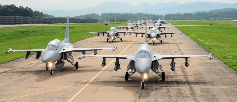 공군에서 경공격기로 활용하고 있는 TA-50