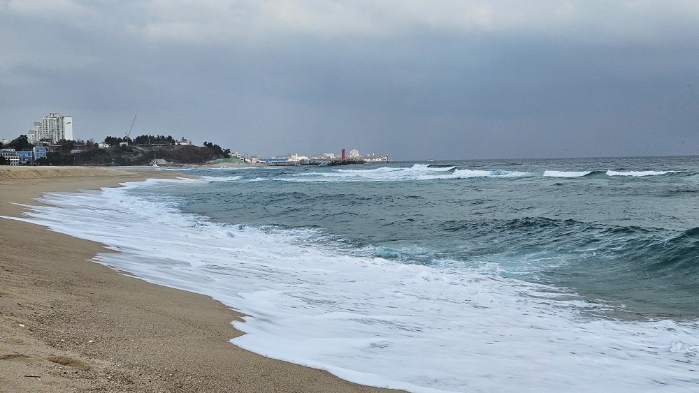 연곡해변 풍경