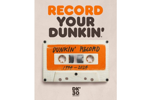 브랜드 도입 30주년을 기념해 진행한 ‘RECORD YOUR DUNKIN’ 캠페인