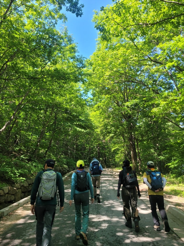 금강산 화암사 가는길