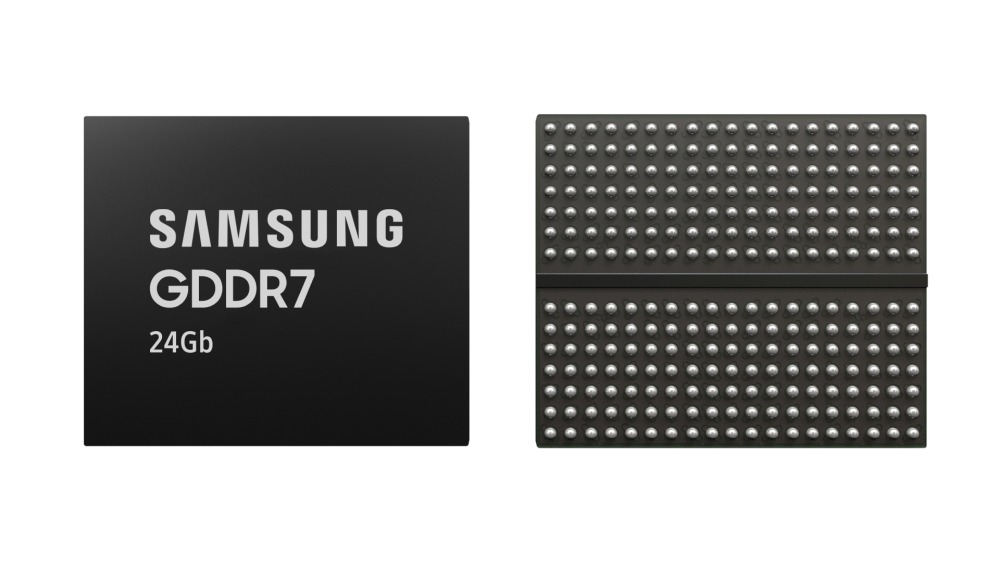 삼성전자 24Gb GDDR7 D램 제품