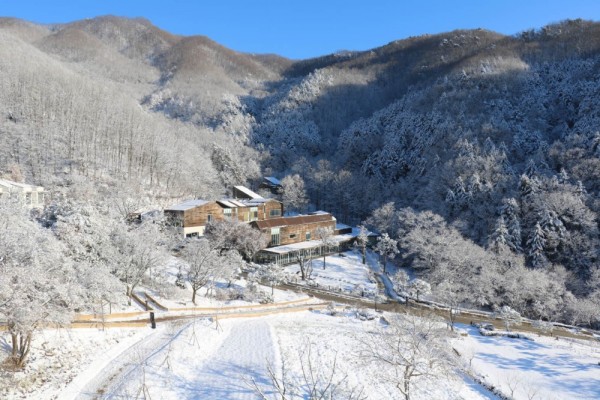 선마을 겨울 전경